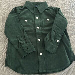 Janie and Jack corduroy shirt